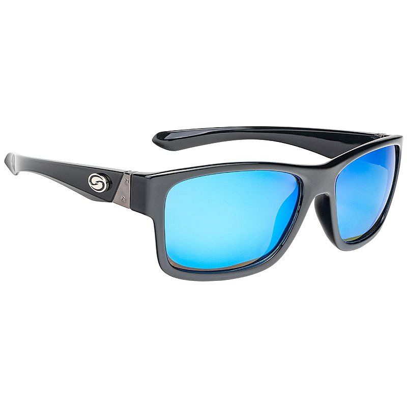 Strike King Okuliare SK Pro Sunglasses Black/Blue Mirror